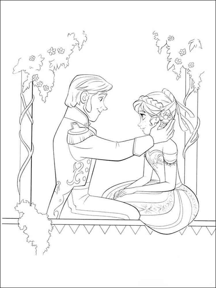 Frozen 55 coloring page
