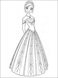 Frozen 57 coloring page