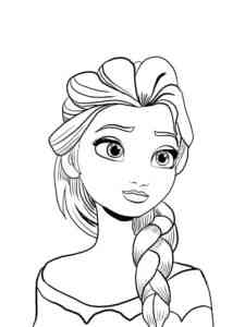 Frozen 6 coloring page