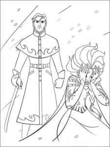 Frozen 66 coloring page