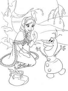 Frozen 68 coloring page