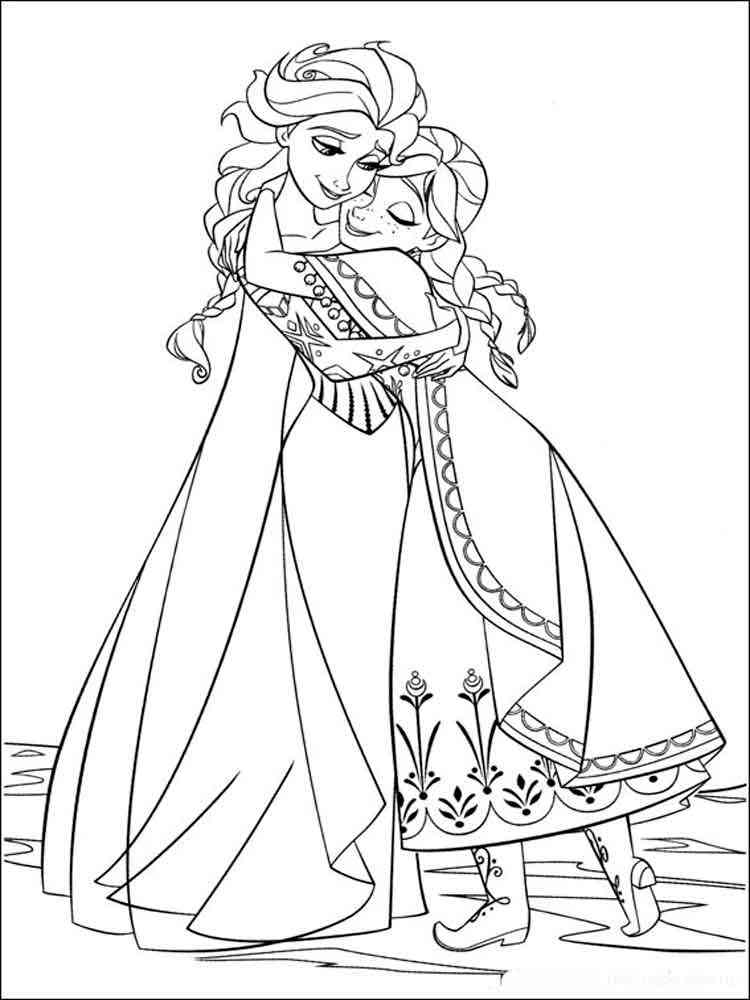 Frozen 69 coloring page