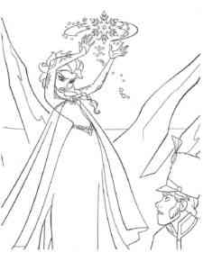 Frozen 72 coloring page