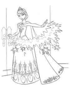 Frozen 77 coloring page