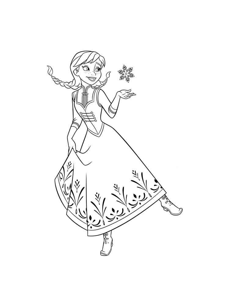 Frozen 88 coloring page