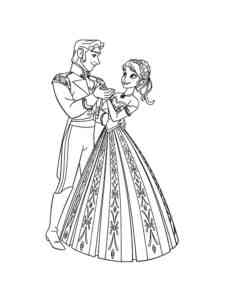 Frozen 95 coloring page