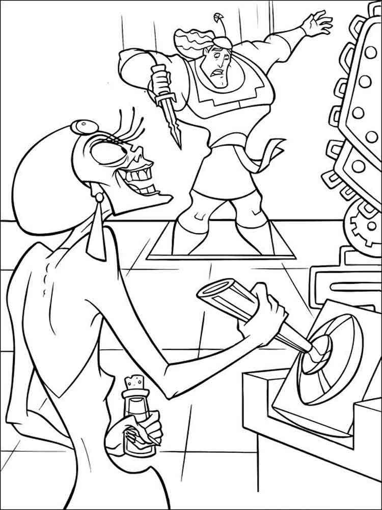 The Emperor’s New Groove 10 coloring page