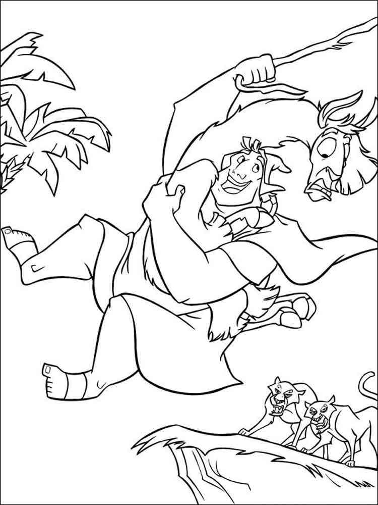 The Emperor’s New Groove 12 coloring page