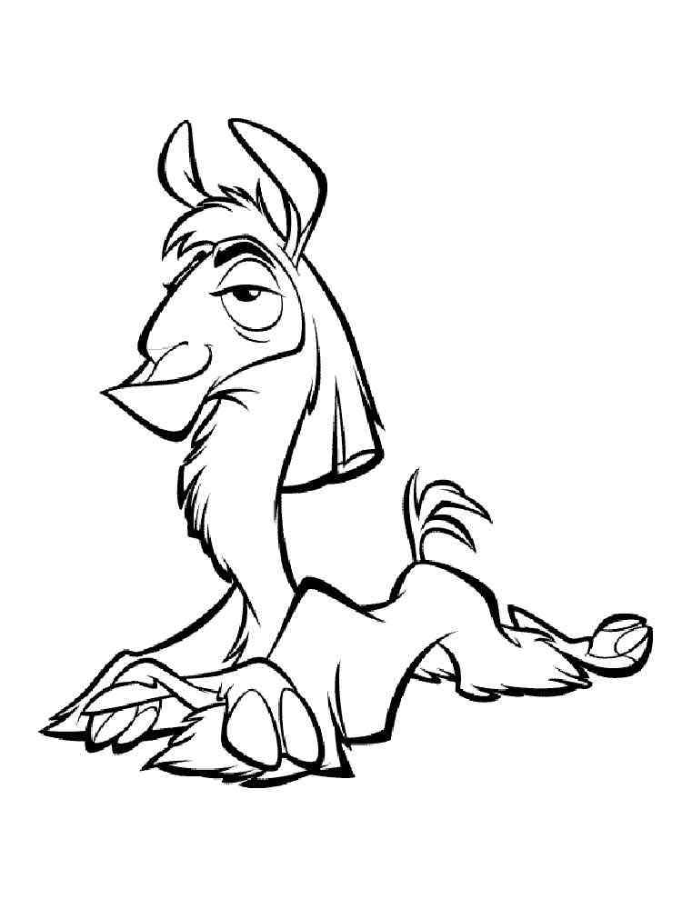 The Emperor’s New Groove 18 coloring page