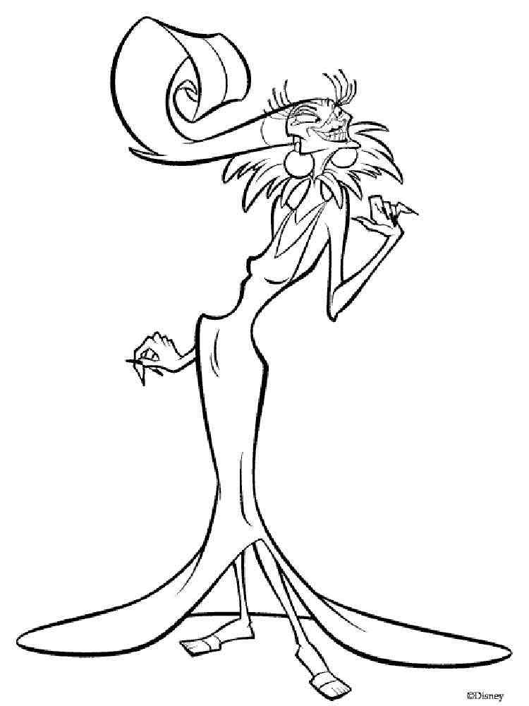 The Emperor’s New Groove 2 coloring page