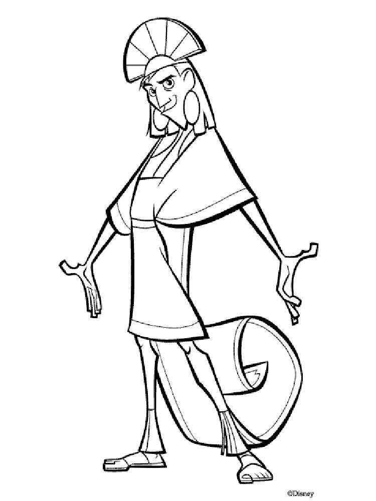 The Emperor’s New Groove 20 coloring page