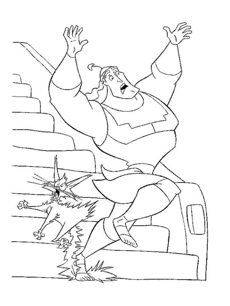The Emperor’s New Groove 3 coloring page