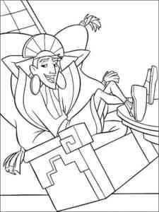 The Emperor’s New Groove 7 coloring page