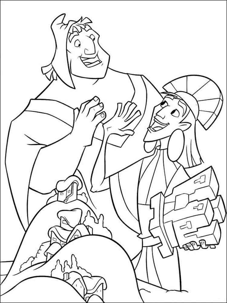 The Emperor’s New Groove 8 coloring page