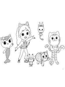 Gabby’s Dollhouse 19 coloring page