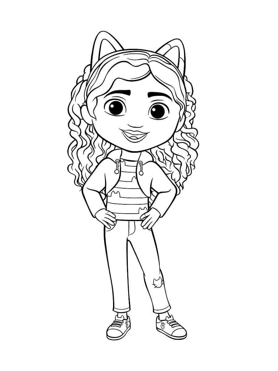 Gabby’s Dollhouse 20 coloring page