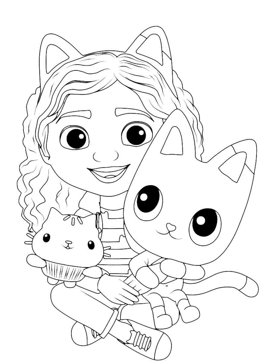 Gabby’s Dollhouse 27 coloring page