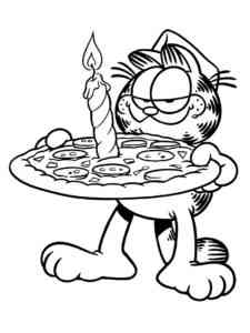 Garfield 16 coloring page