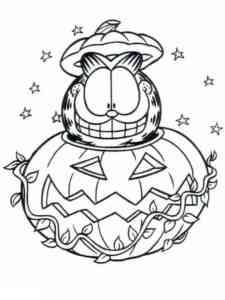 Garfield 40 coloring page