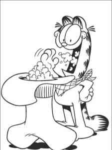 Garfield 42 coloring page