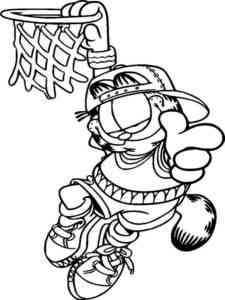 Garfield 53 coloring page