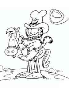 Garfield 59 coloring page