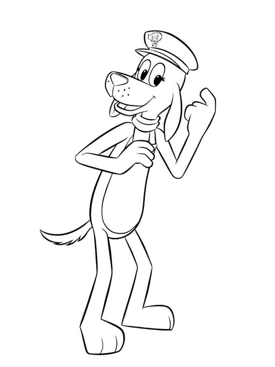 Go, Dog, Go 18 coloring page