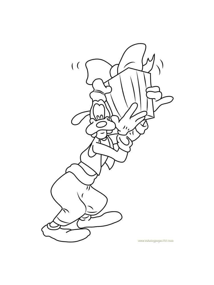 Goofy 28 coloring page