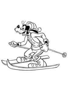 Goofy 30 coloring page