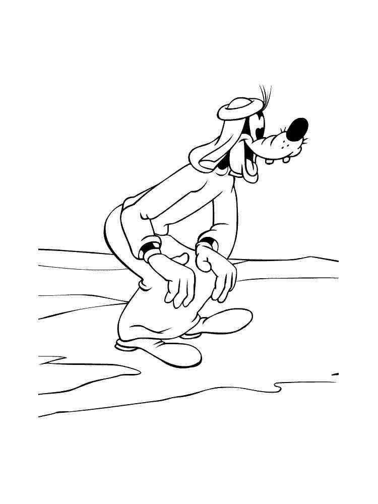 Goofy 38 coloring page