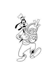 Goofy 41 coloring page