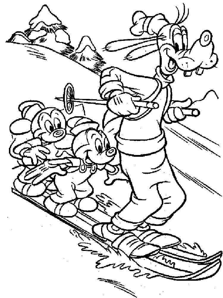 Goofy 6 coloring page