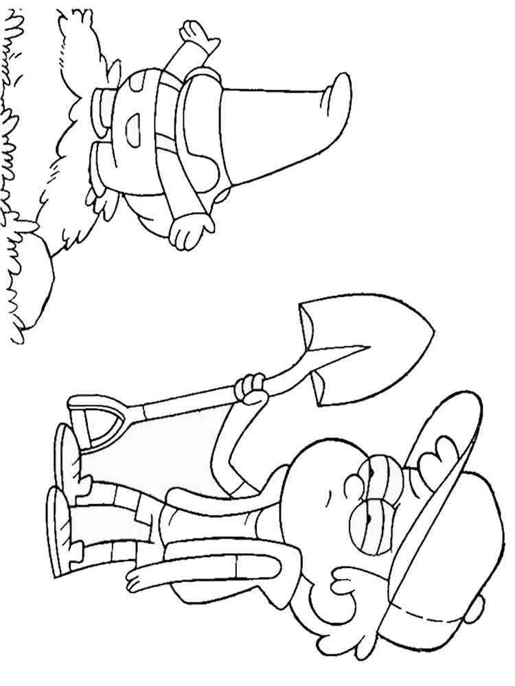 Gravity Falls 2 coloring page