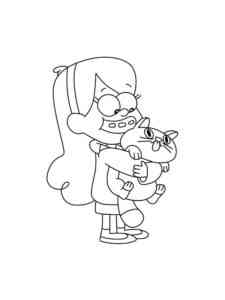 Gravity Falls 26 coloring page
