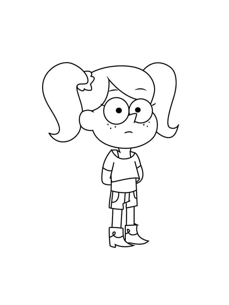 Gravity Falls 28 coloring page