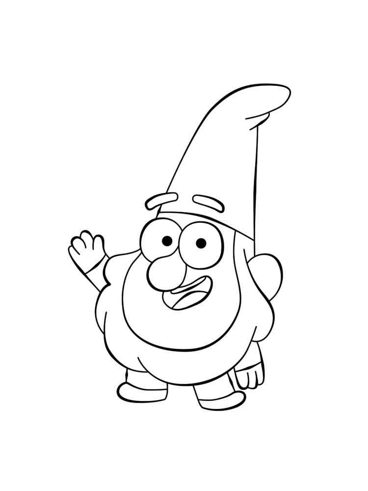 Gravity Falls 57 coloring page