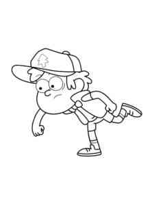 Gravity Falls 61 coloring page