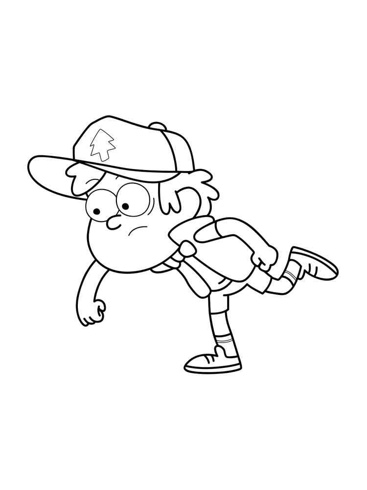 Gravity Falls 61 coloring page