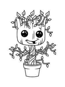 Groot 18 coloring page