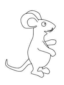 Mouse Gruffalo coloring page