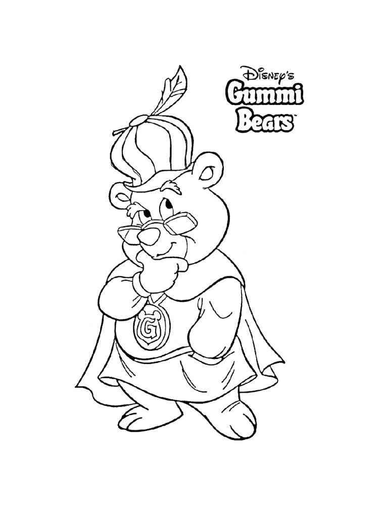 Gummy Bear 11 coloring page