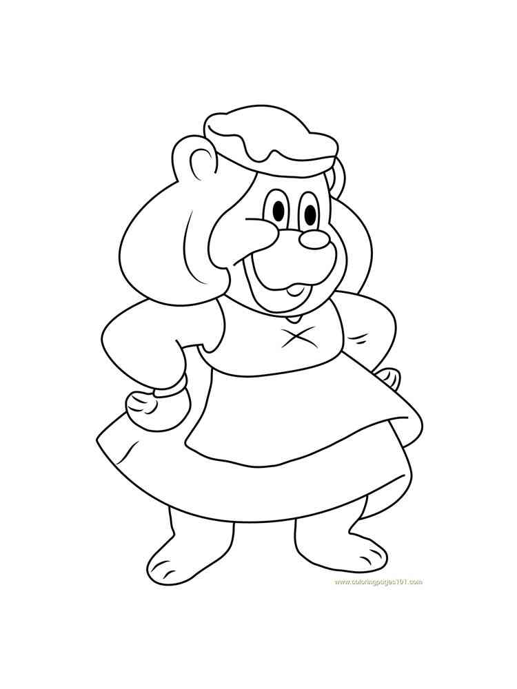 Gummy Bear 47 coloring page