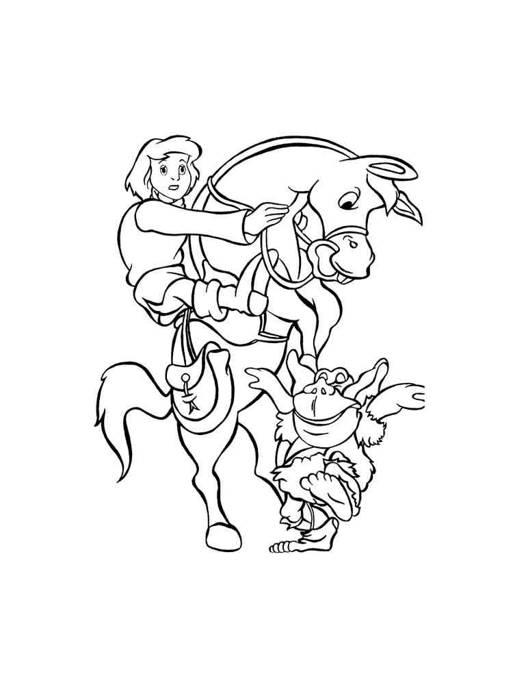 Cavin and Toadwart coloring page
