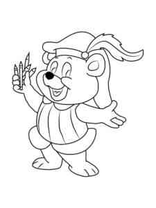 Gummy Bear 8 coloring page