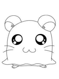 Penelope from Hamtaro coloring page