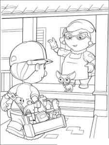 Handy Manny Episode coloring page