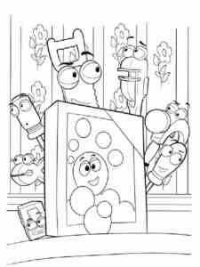 Instruments from Handy Manny coloring page