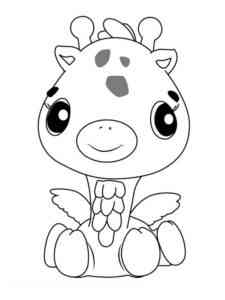 Girreo from Hatchimals coloring page