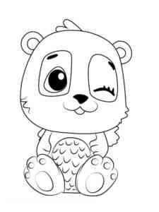 Pandor from Hatchimals coloring page