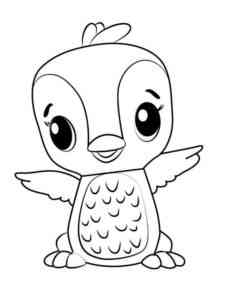 Penguala from Hatchimals coloring page